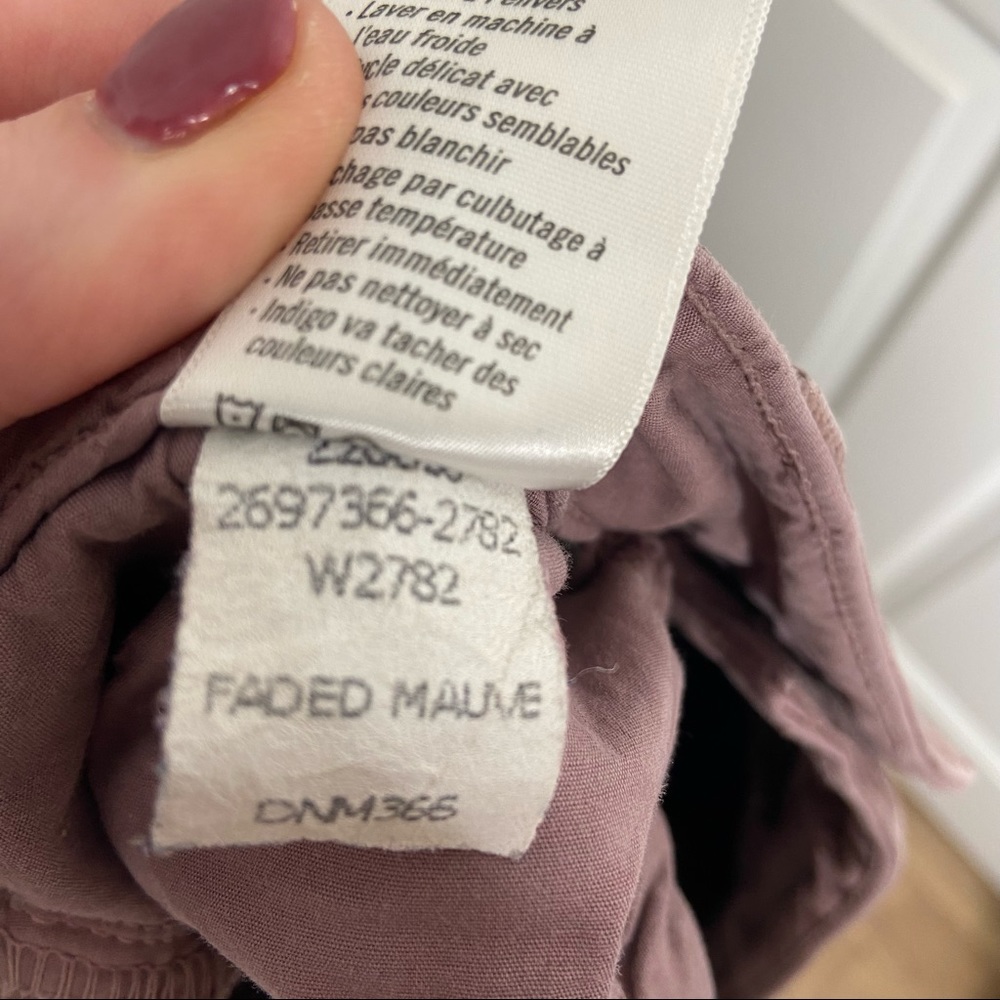 Paige Hoxton High-Rise Skinny Jeans in Faded Mauve Size 32 - Picture 9 of 10